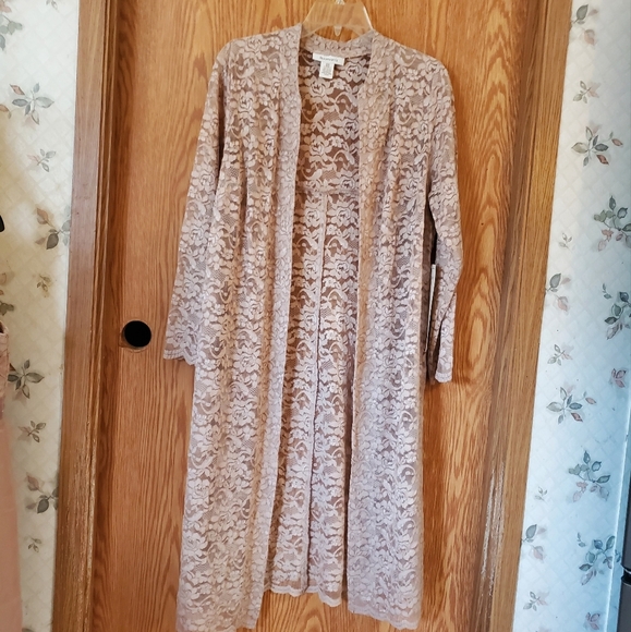 Roamans lace dress with matching lace cover jacket size 16 - Picture 12 of 15